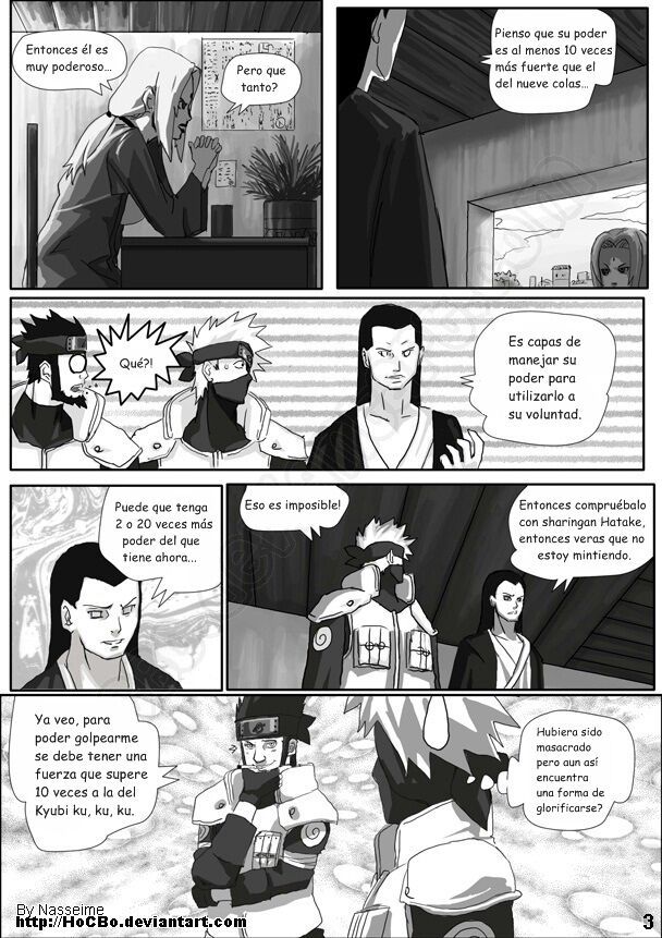 Goku en el mundo de naruto ,comics [parte 2] | •Anime• Amino