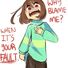 amino-Frisk The Fallen Human-0a528bba