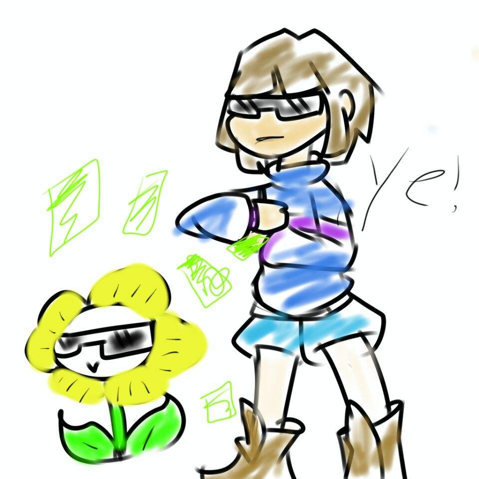 Female human Flowey the flower 🔪🌻 | Wiki | Undertale Amino