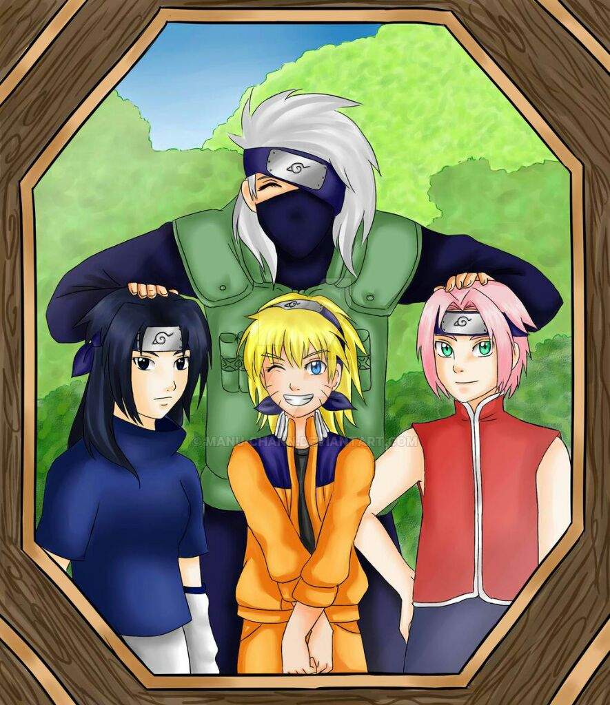 The genderbent team 7 | Naruto Amino