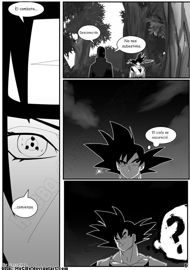 Goku en el mundo de naruto ,comics [parte 4] | •Anime• Amino