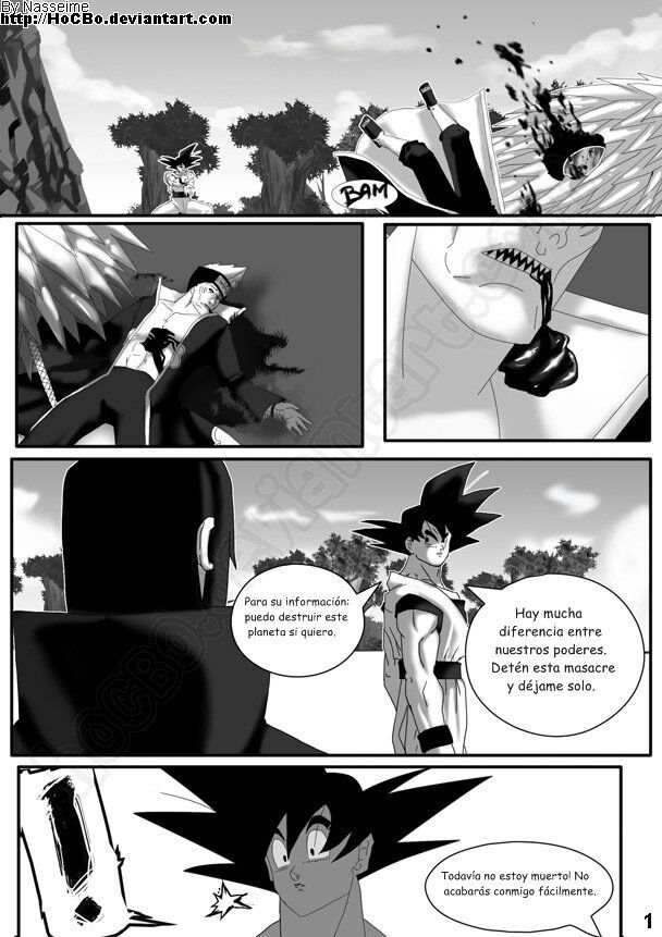 Goku en el mundo de naruto ,comics [parte 4] | •Anime• Amino
