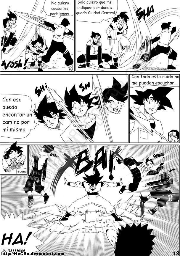 Goku en el mundo de naruto ,comics [parte 1] | •Anime• Amino
