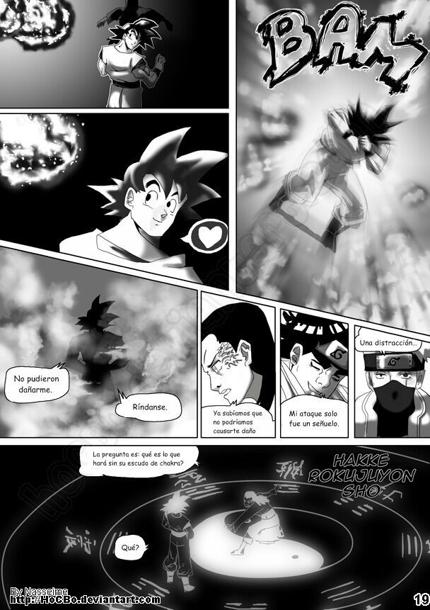 Goku en el mundo de naruto ,comics [parte 2] | •Anime• Amino