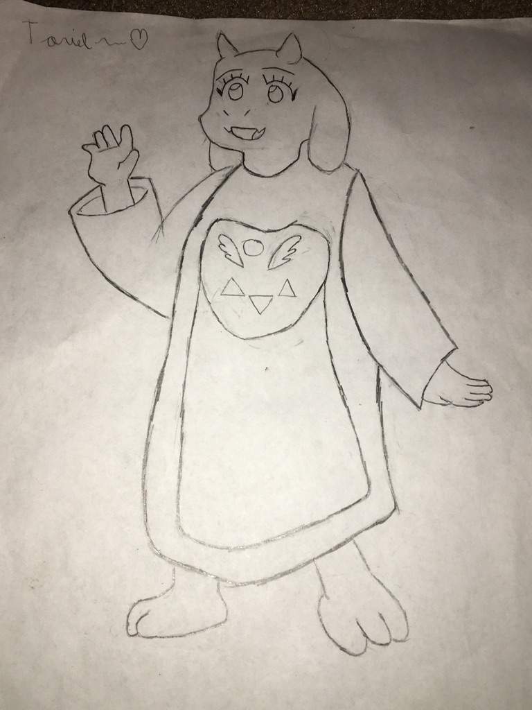 Da Toriel drawing is done | Undertale Amino