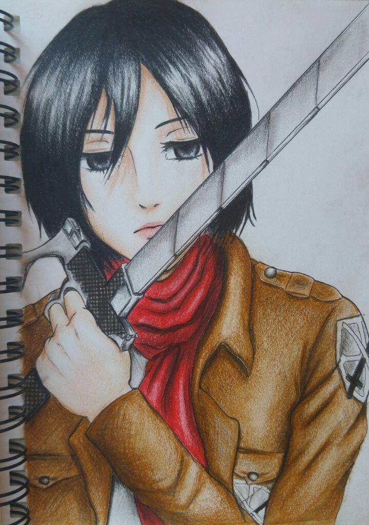 Drawing Request #5: Mikasa Ackerman! 