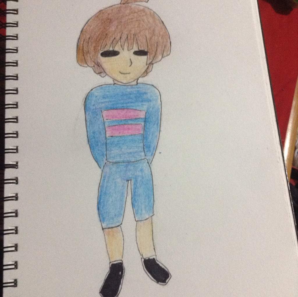 A tutoriel on how to draw frisk | Undertale Amino