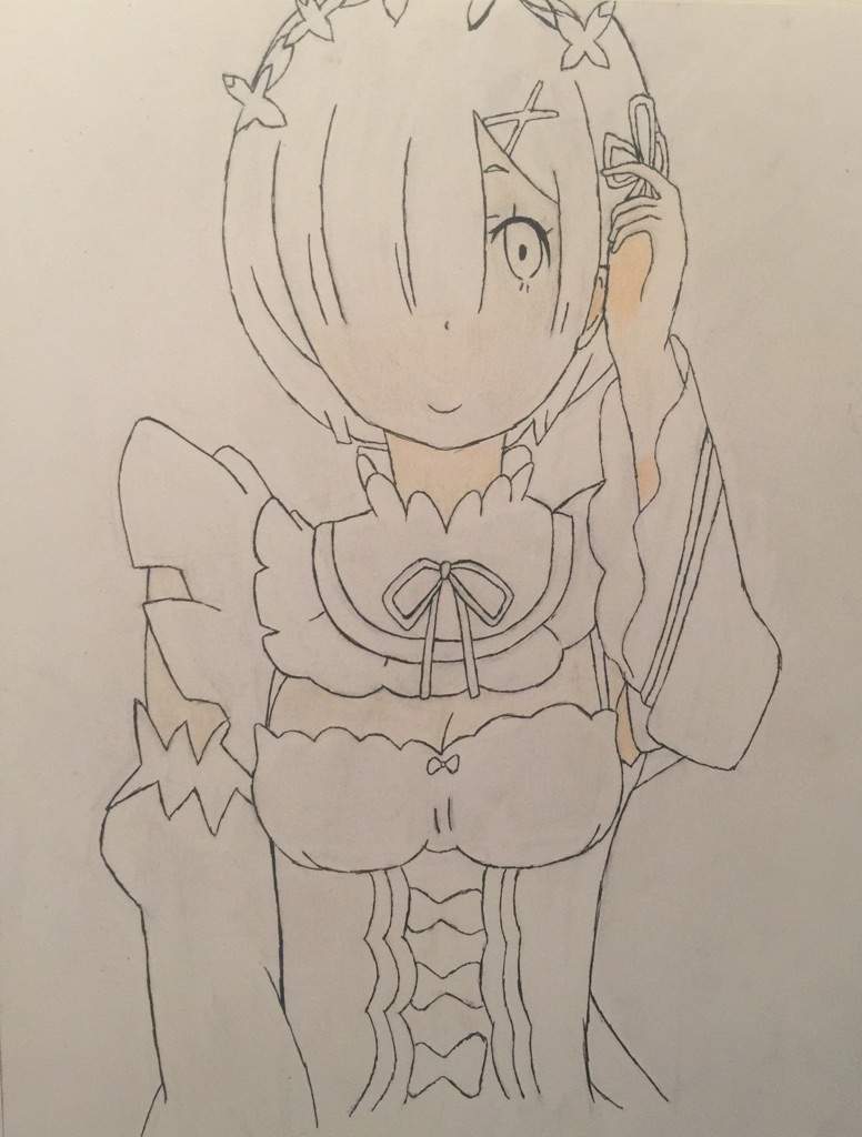 Re zero эскизы