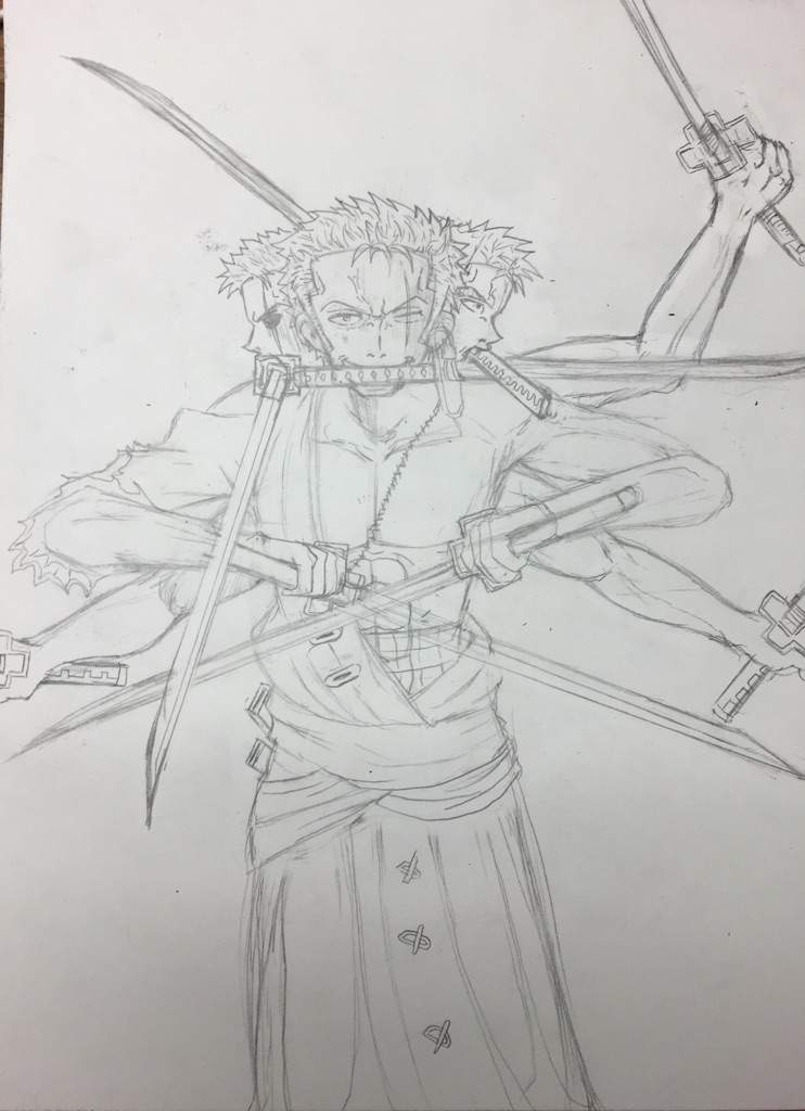 Zoro Drawing | Anime Amino