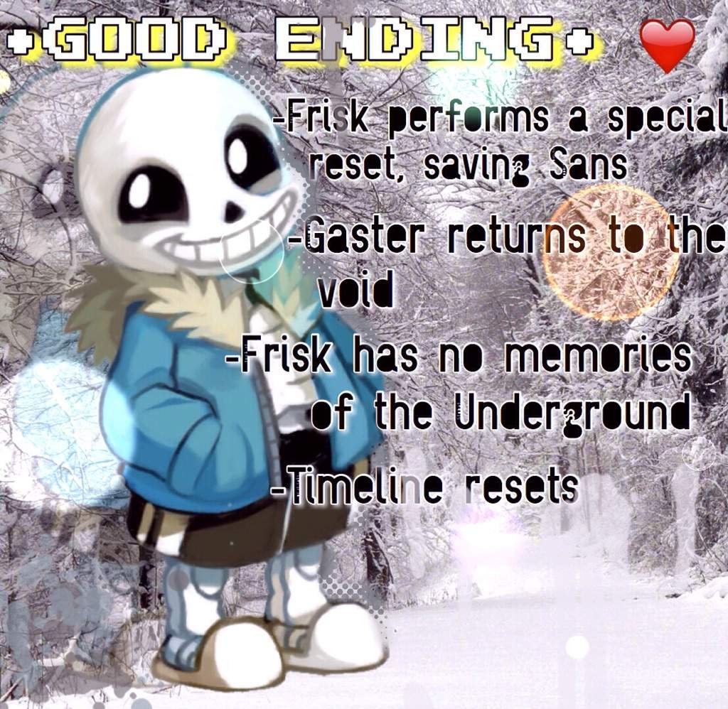 Should I Put The Good Or Bad Ending Of Seconds Later? | Undertale Amino