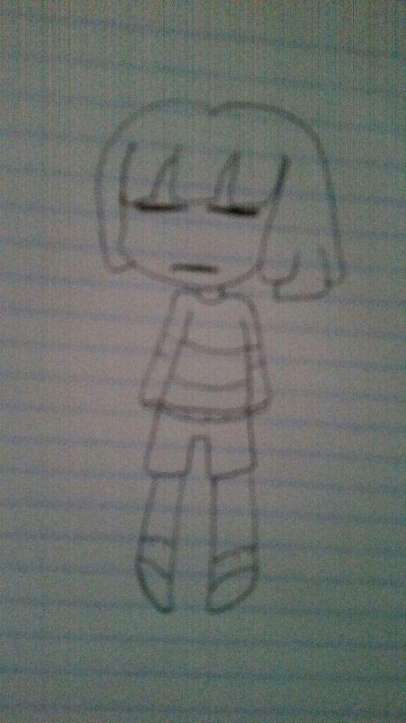 How to draw frisk | Undertale Amino