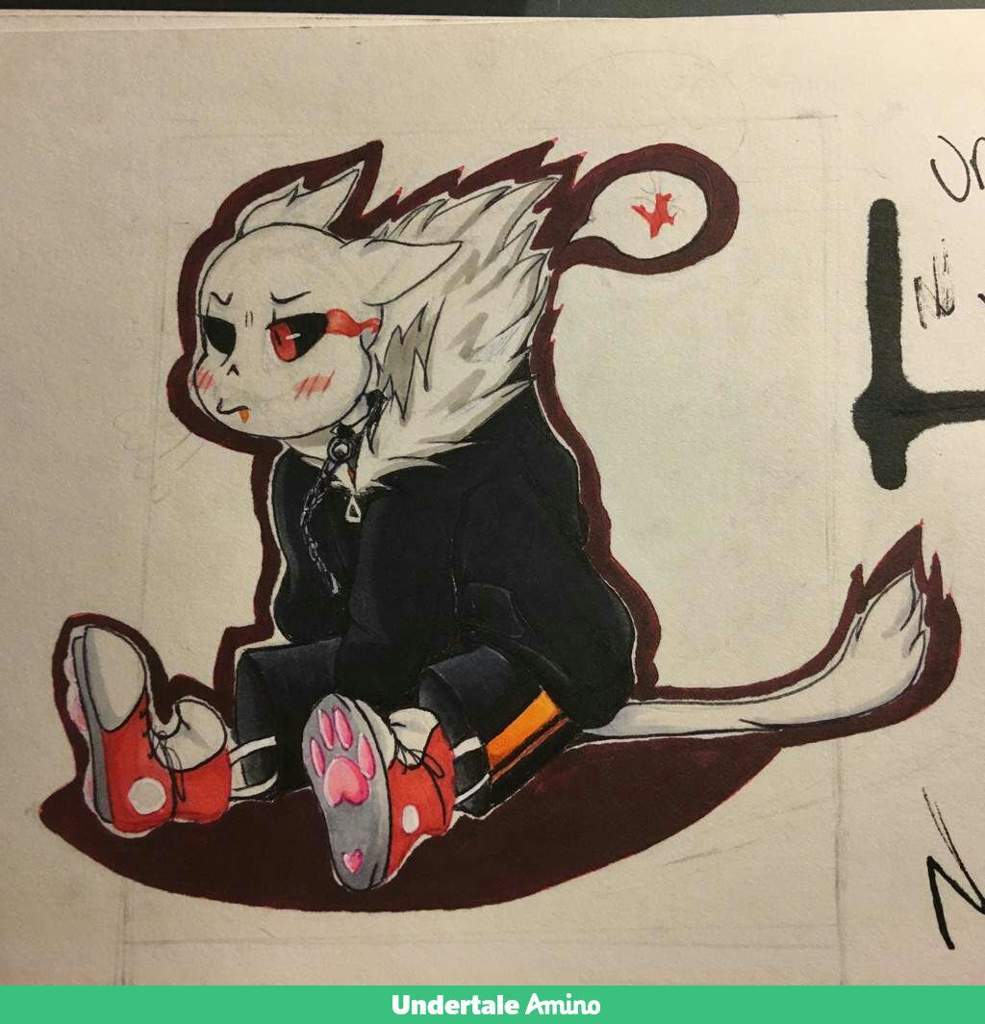 Neko fell | Undertale Amino