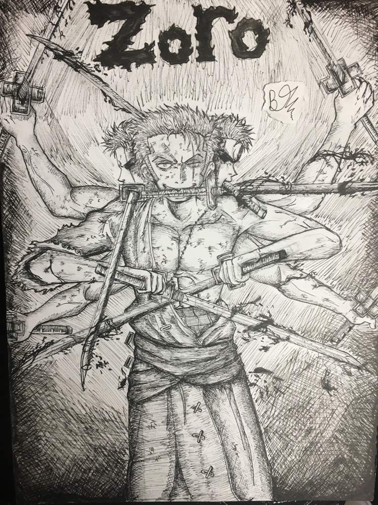 Zoro Drawing | Anime Amino