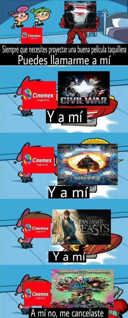 Memes Cinemex Suicede Squad | •Cómics• Amino