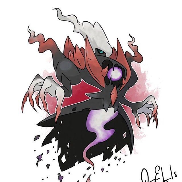 Mega Darkrai Concept Pokemon Amino