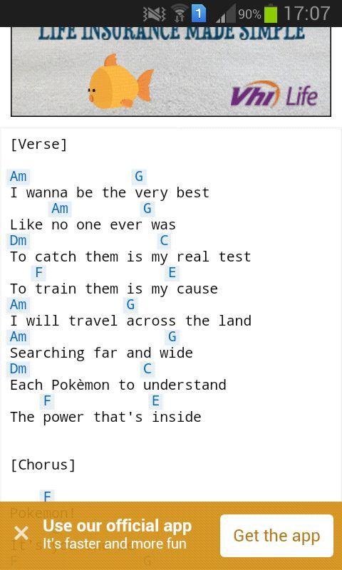 Chords For Pokemon Theme Song Guitar Amino