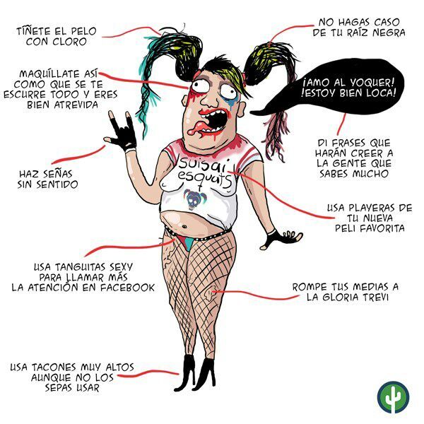 Cómo lucir “única y diferente” como todas las demás Harley Quinn que habrá  | •Cómics• Amino