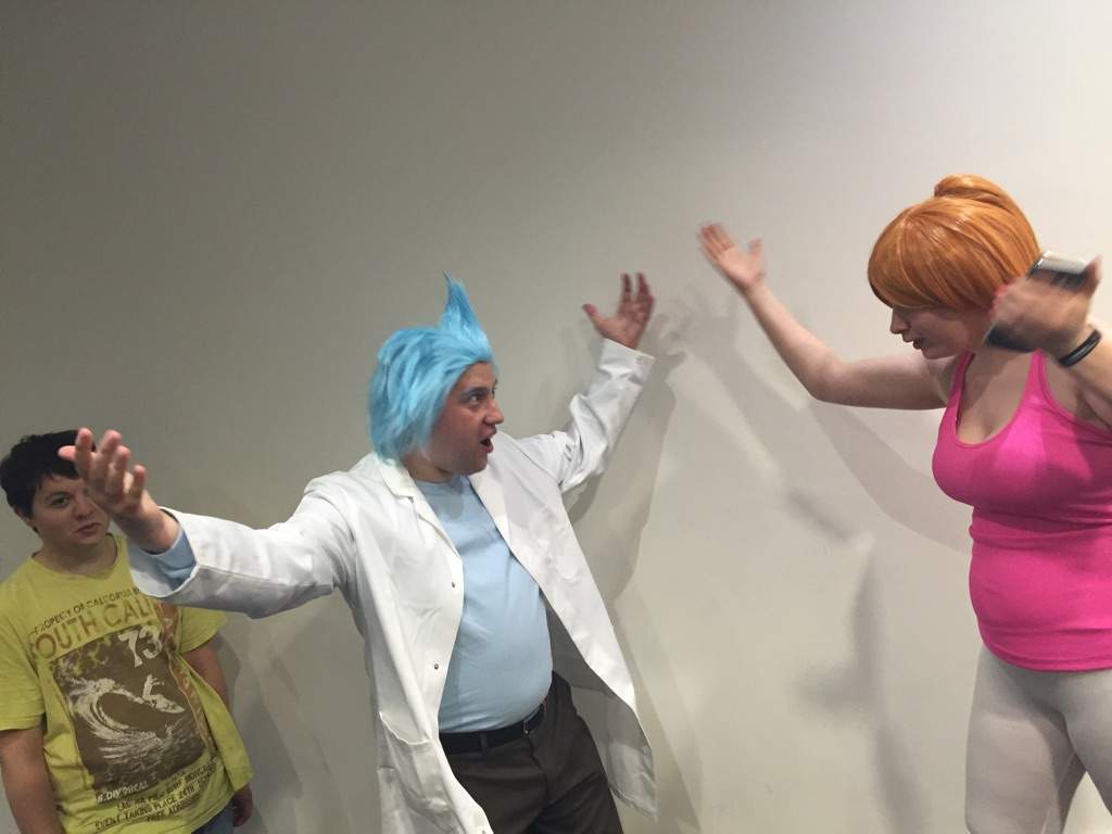 rick and morty real action