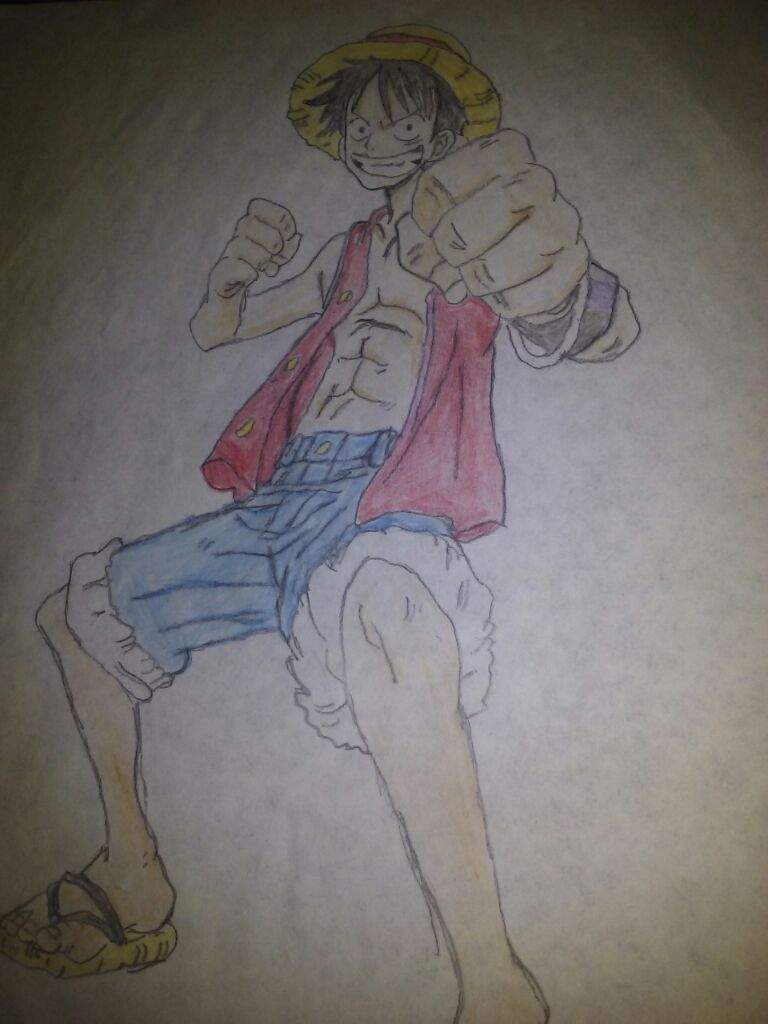 Drawing 1 Monkey D Luffy One Piece Amino