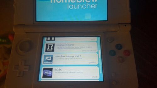 green screen homebrew launcher 3ds