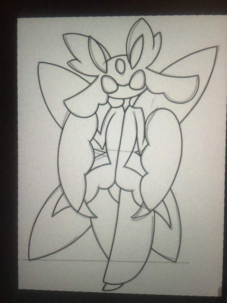 coloring pages lurantis pokemon