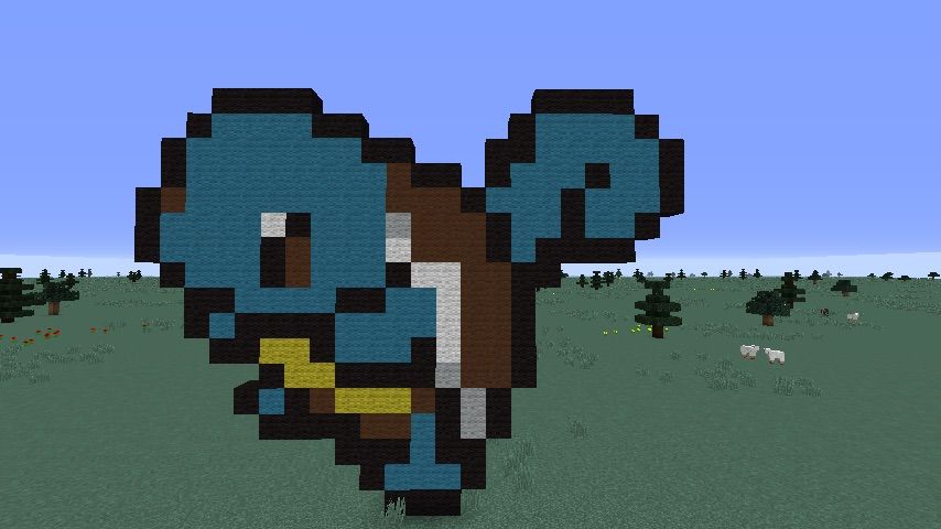 Featured image of post Squirtle Pixel Art Minecraft A great collection of pixel art template grids for minecraft on pc xbox one ps4 and pocket edition enjoy
