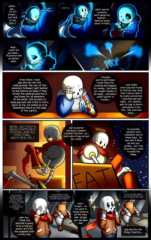 Sans's and Papyrus's past | Undertale Amino