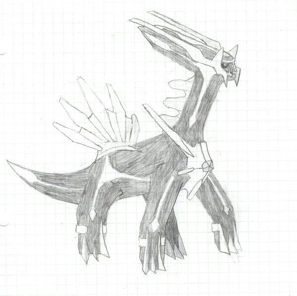 Pokemon Dialga Drawing