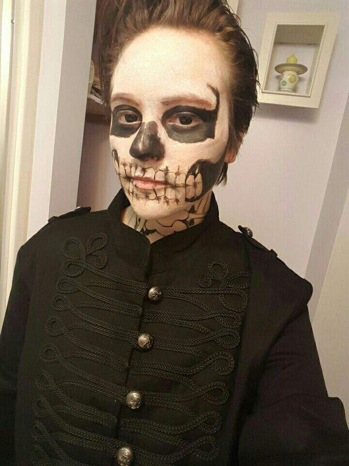 I did make up for Tate Langdon from American Horror Story Murder. 