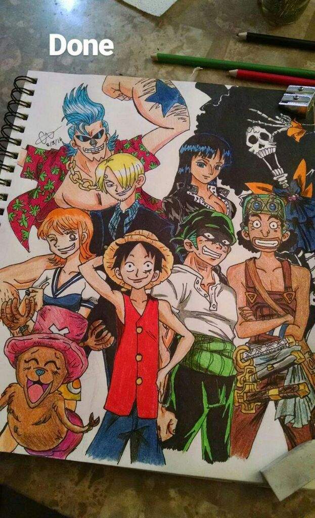 Straw Hat Pirates Pre Time Skip One Piece Amino