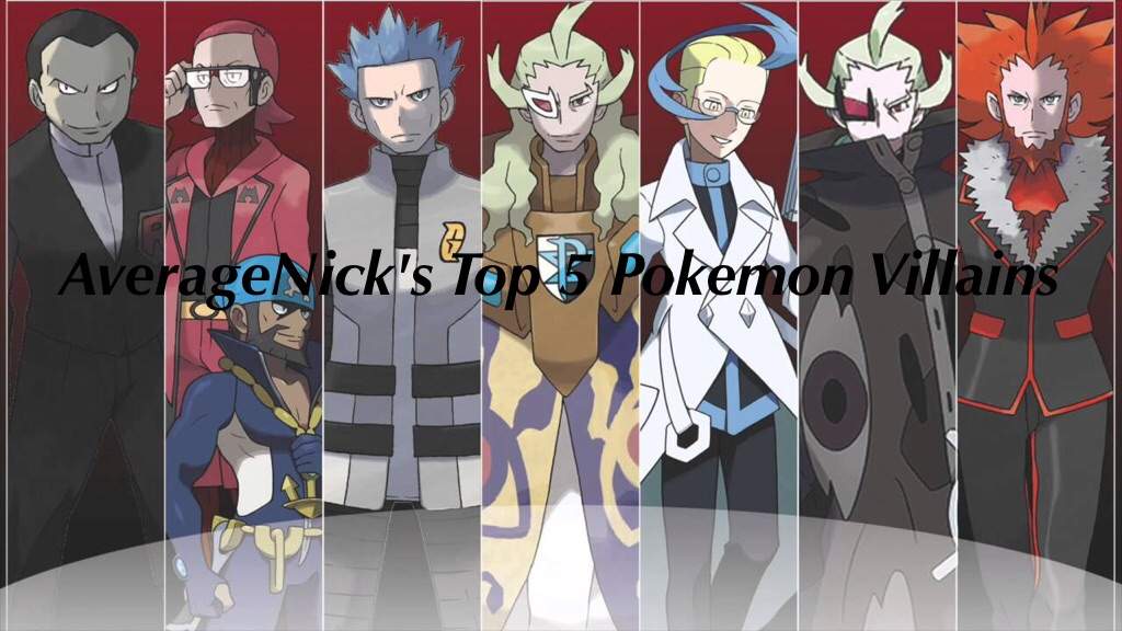 Pokemon Villains