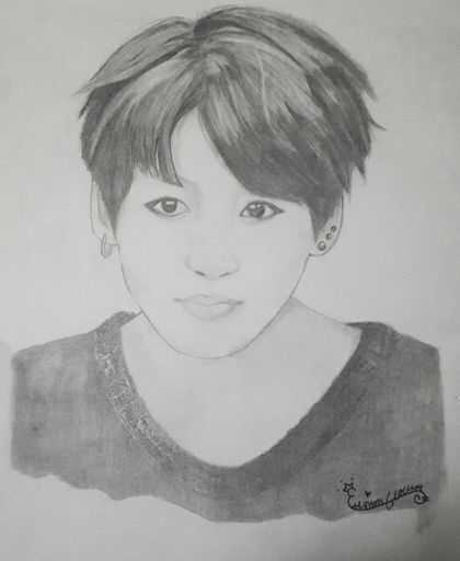 Kookie drawing | K-Pop Amino