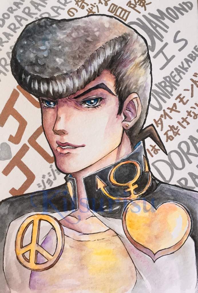 Higashikata Josuke Painting | Anime Amino