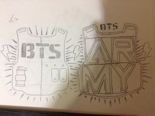 Bts/Army symbol drawing XD | K-Pop Amino