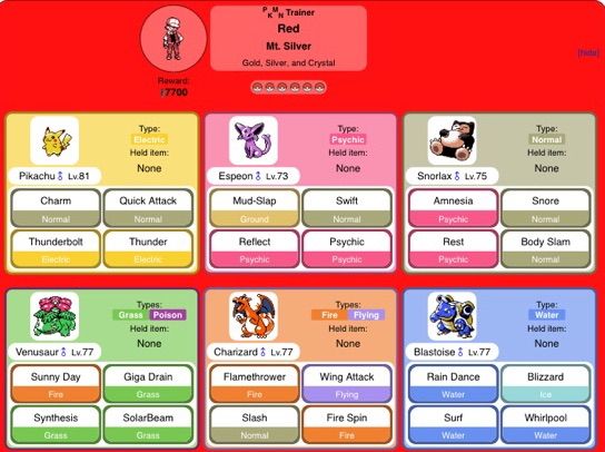 pokemon red rescue team ranks