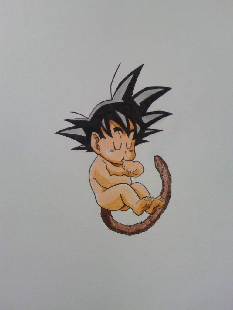 Dibujo De Goku Bebe Comentad Si Os Gusto Anime Amino