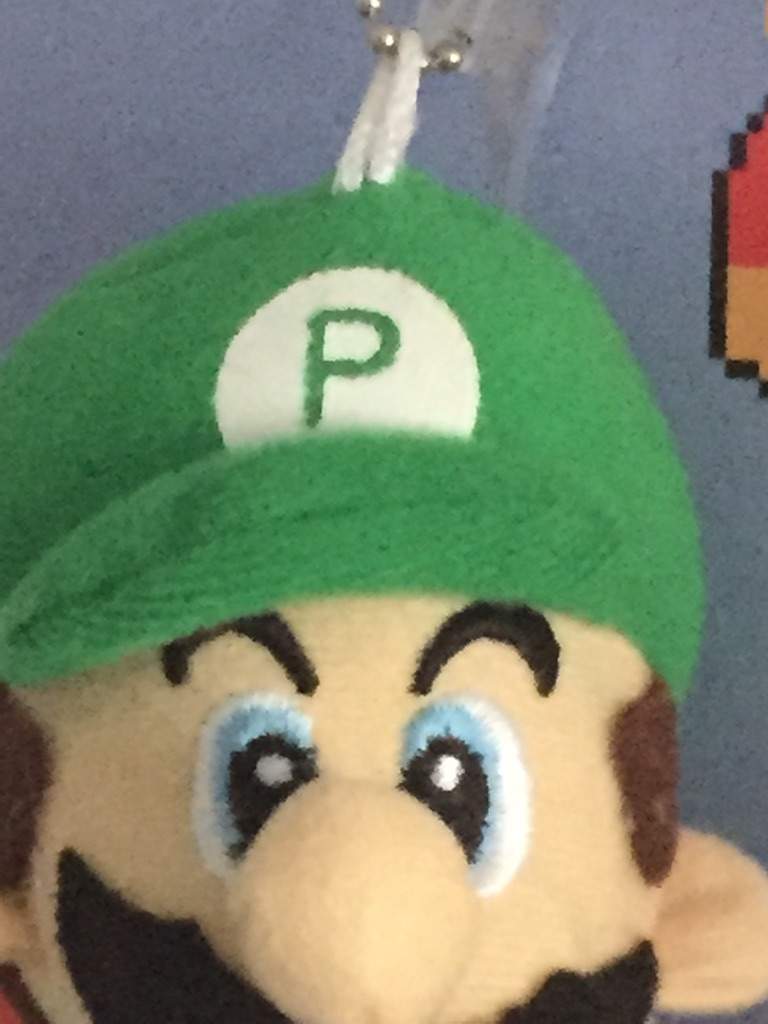 luigi plush pillow