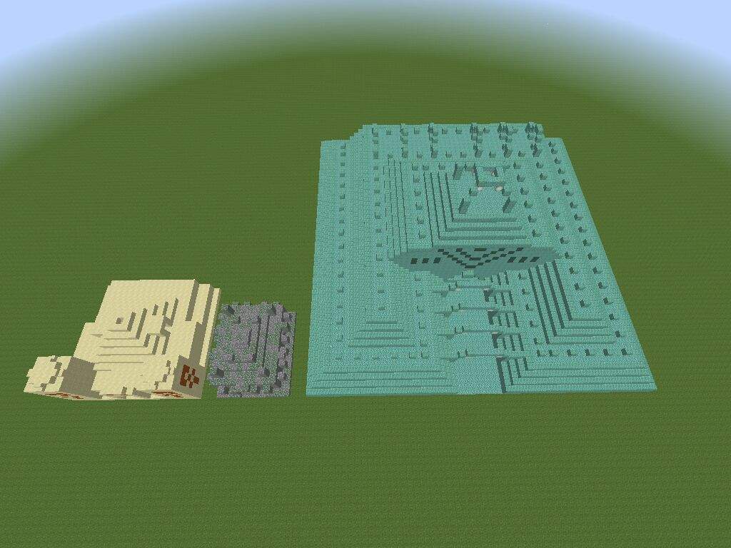 Minecraft Ocean Monument Blueprint