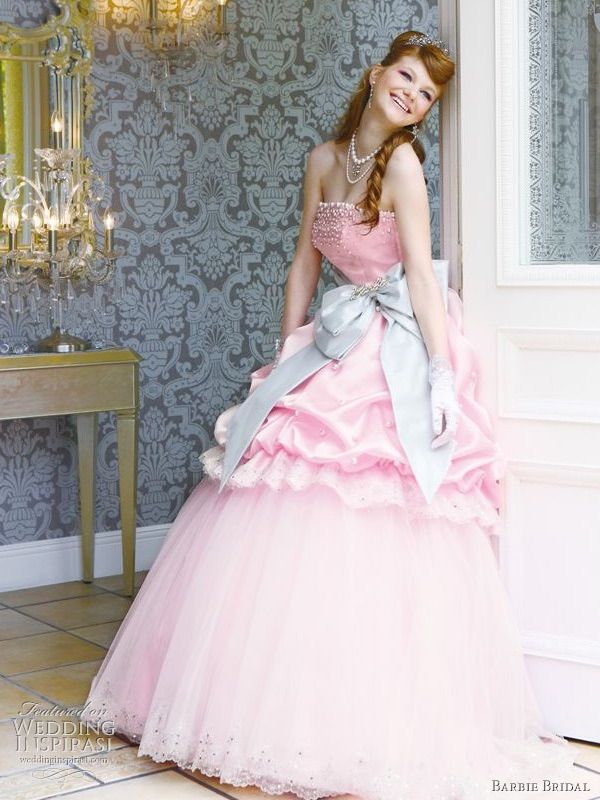 barbie in ball gown