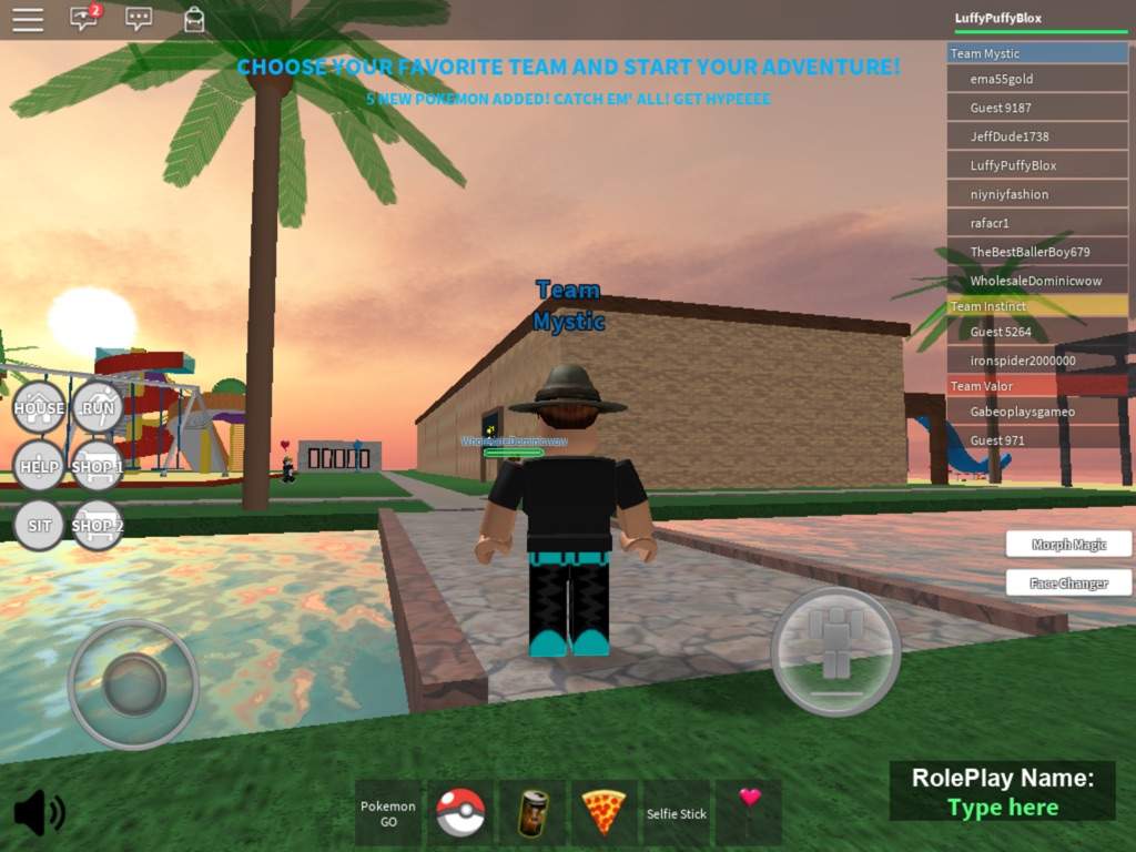 Luffy Reviews Pokemon Go In Roblox Roblox Amino - what do you guys thing of my luffy on roblox anything i should