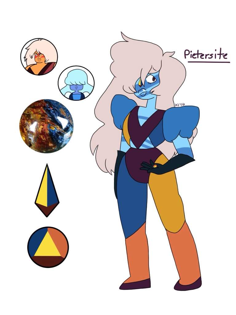 Jasper and Sapphire Fan Fusion.