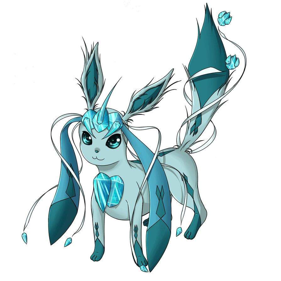 Hey here's another beautiful glaceon mega evolution.