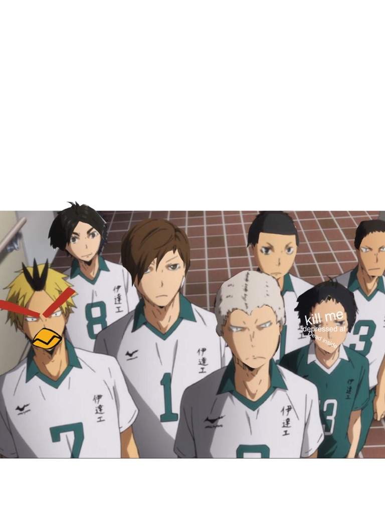 haikyuu face parts case