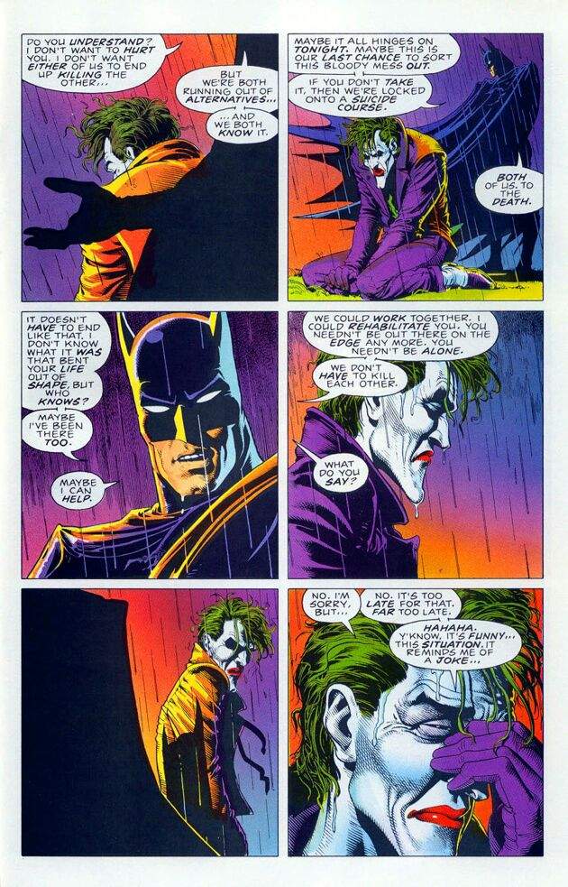 Batman: The Killing Joke - Mi explicacion del chiste final | •Cómics• Amino