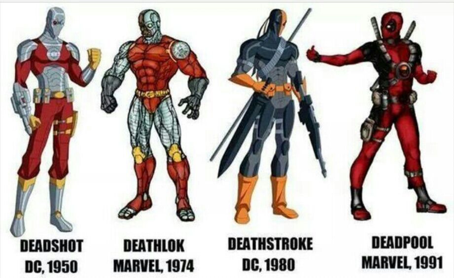 Copias Entre Marvel Y Dc Cómics Amino