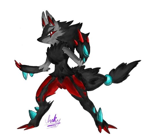 Lucario x Zoroark Fusion | Pokémon Amino