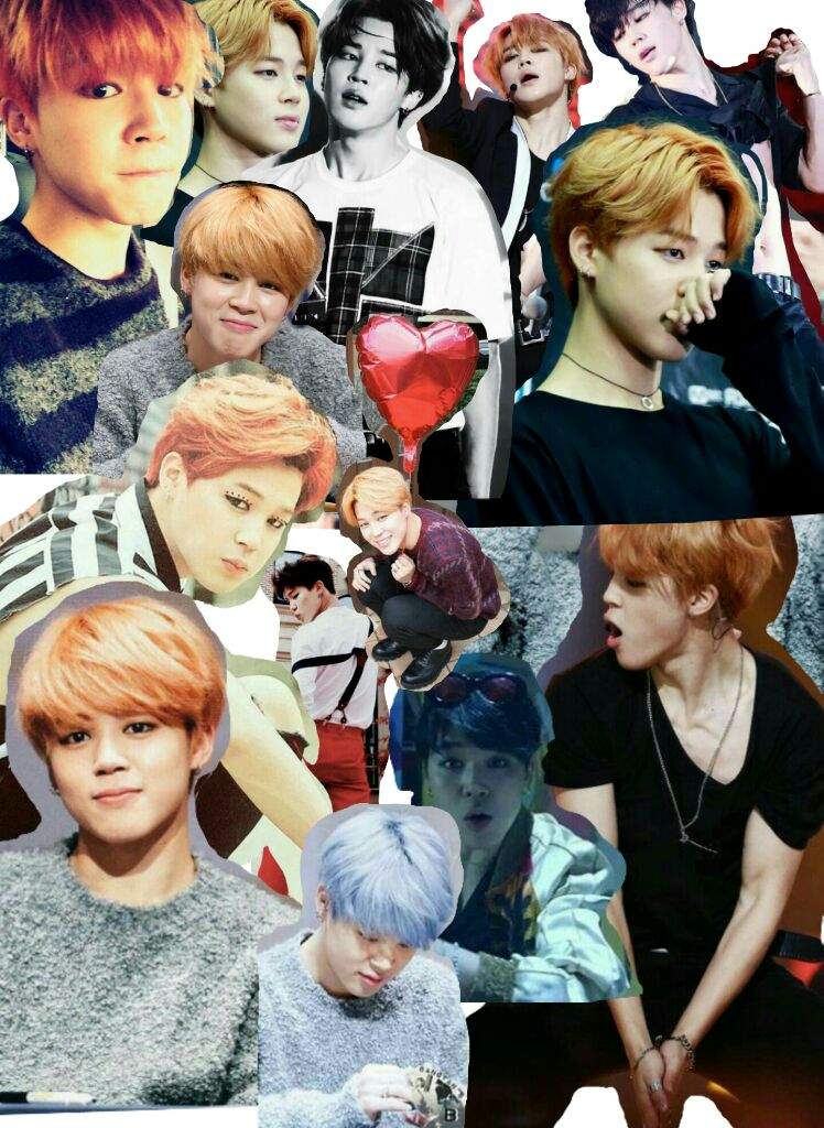 Bts Jimin collage | K-Pop Amino