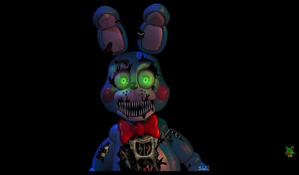 fnaf nightmare toy bonnie