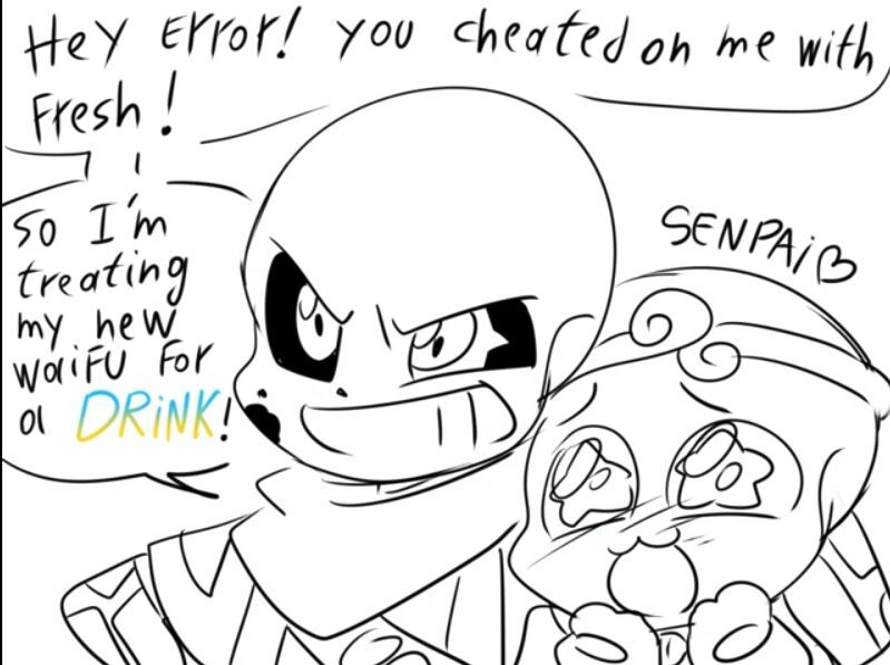 Comic ink x error | Undertale Amino