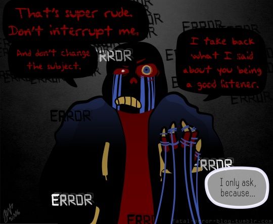 Geno sans meets error sans | Undertale Amino